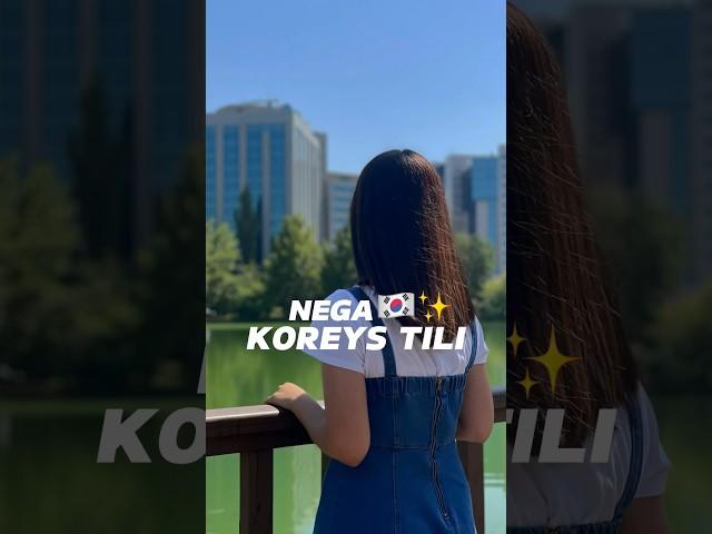 Nega Koreys tilini o’rganishingiz kerak?#koreystili #korea #koreanvlog