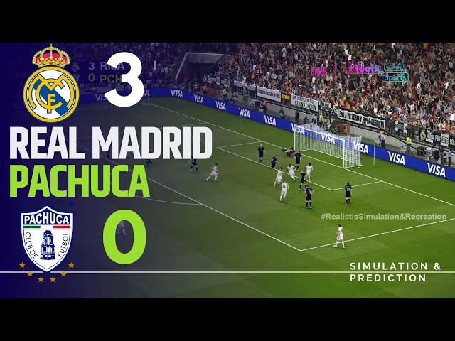 Last Minutes • REAL MADRID 3-0 PACHUCA FINAL 2024 Intercontinental | eFootball Simulation/Recreation