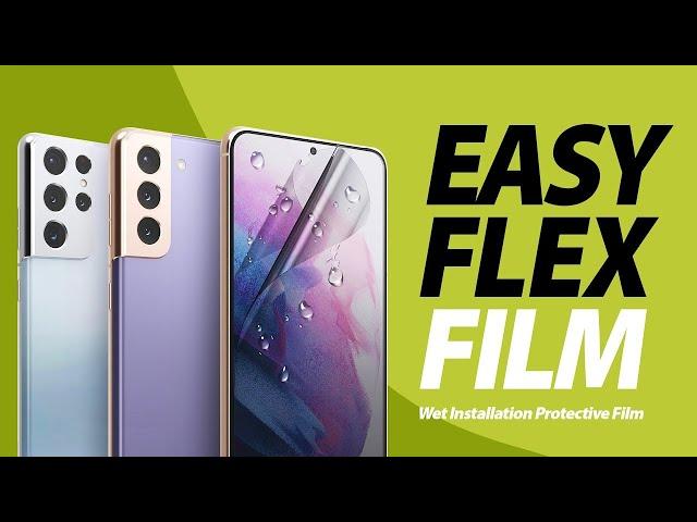 How to accurately install the Ringke Easy Flex Film Galaxy S21 Series