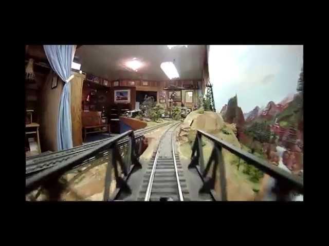 The Rebuilt & Rag-Tag S-Scale Model Railroad: Scenes & Cab Ride.