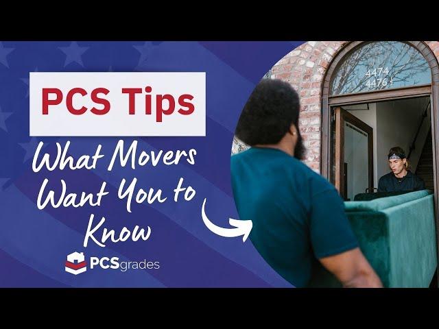 What Military Movers Want You to Know