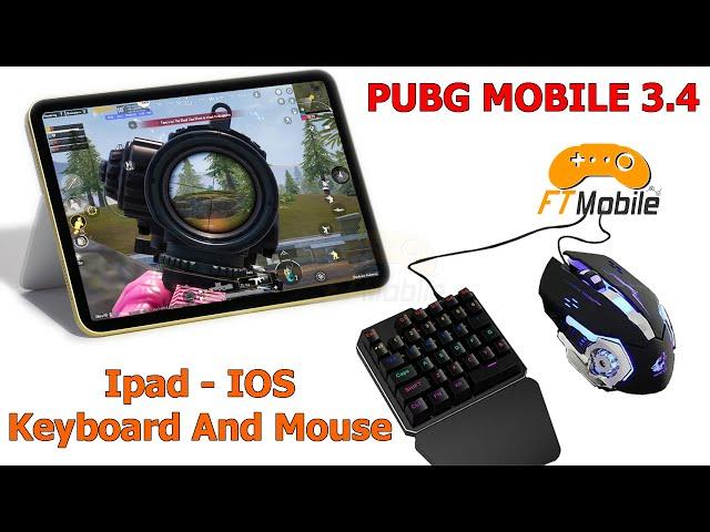 PUBG MOBILE 3.4 KEYBOARD AND MOUSE NEW 2024 - IOS - IPAD - LINGZHA 4