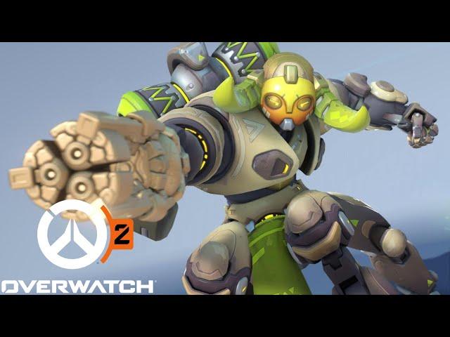 Orisa Rework Gameplay - Overwatch 2 PvP Beta