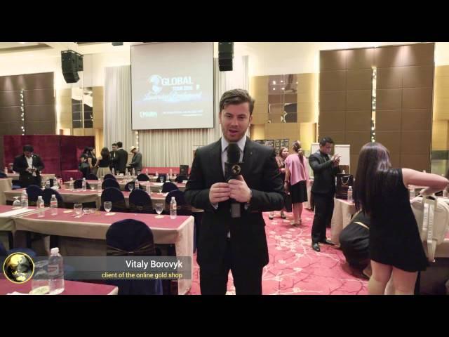 Global InterGold Malaysia, reviews: V.Borovyk. Gold time for you!