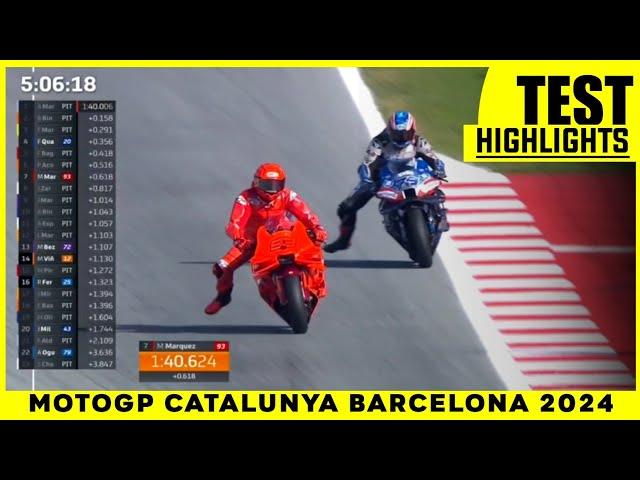 TES MOTOGP BARCELONA CATALUNYA 2024 - 2025 | MOTOGP HARI INI