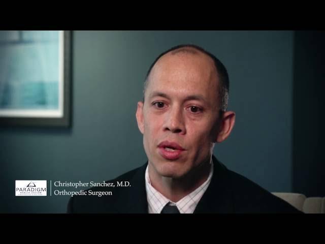 DR. CHRISTOPHER SANCHEZ - JOINT REPLACEMENT SURGERY