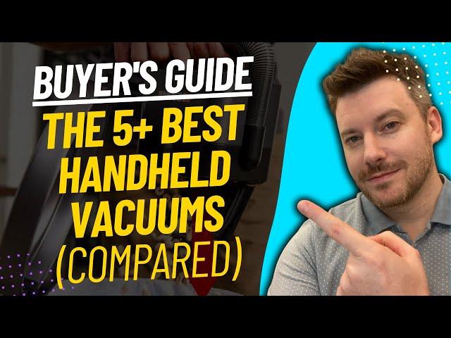 TOP 5 Best Handheld Vacuums - Best Handheld Vacuum Cleaner Review (2023)