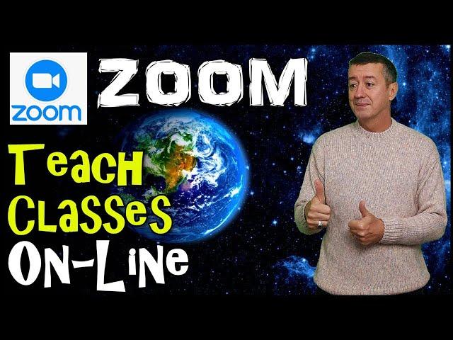 How to teach online with Zoom: Complete Introduction