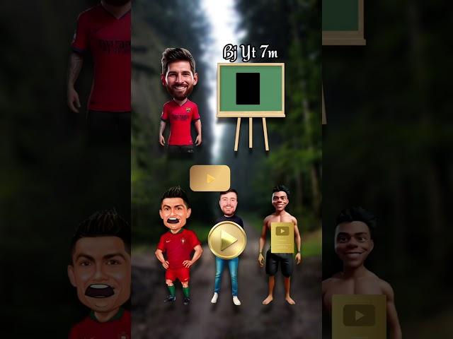 Who snatched Messi's play button?  #football #messi #reels #shortvideo #shorts