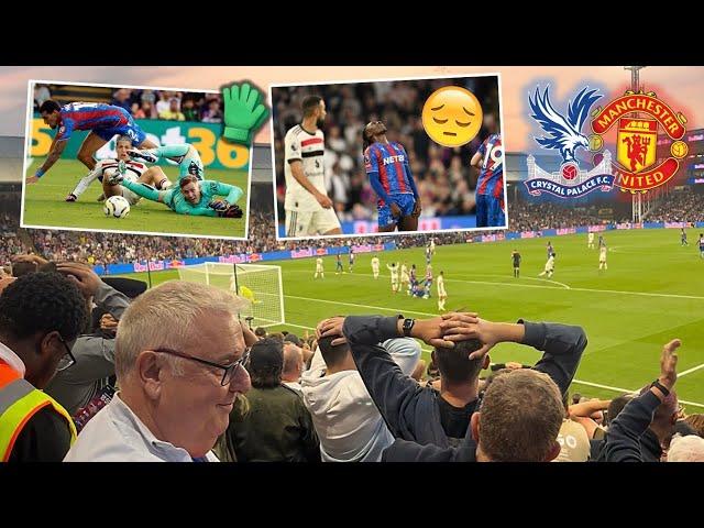 CRYSTAL PALACE 0-0 MAN UNITED VLOG 24/25 *DEAN HENDERSON ON& EZE MISSING CRUCIAL CHANCE*