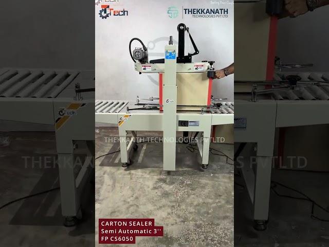 Carton case sealer  | carton box sealing machinery #cartonsealer #cartonpackingmachinery