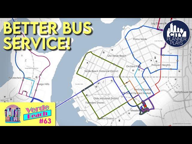 How to Structure Efficient Bus Routes | Verde Beach Ep. 63