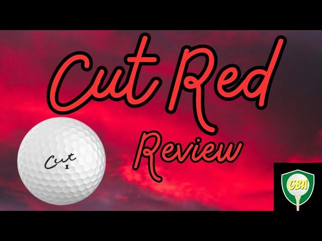 Cut Red Golf Ball Review |2024|