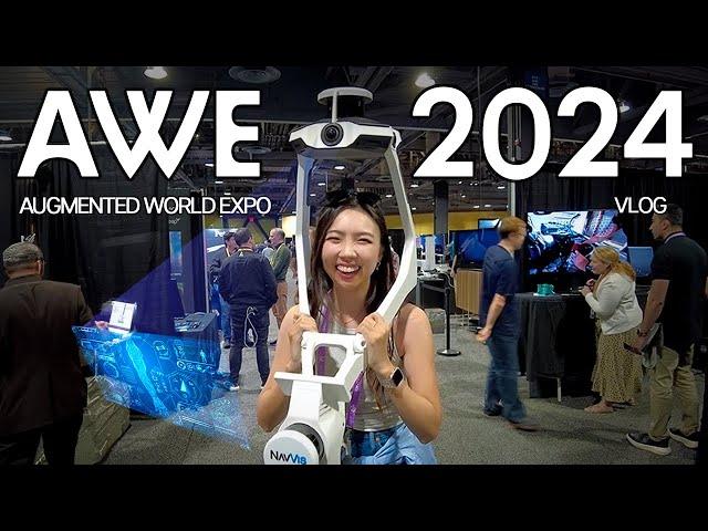 Come with me to the world's largest XR conference! | AWE USA 2024 | VR/AR/MR