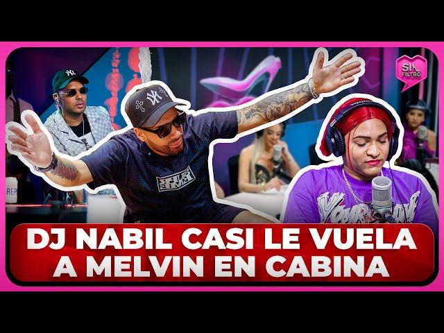 DJ NABIL CASI LE VUELA A MELVIN TV EN PLENA CABINA POR CANCELACIÓN DE ALOFOKE