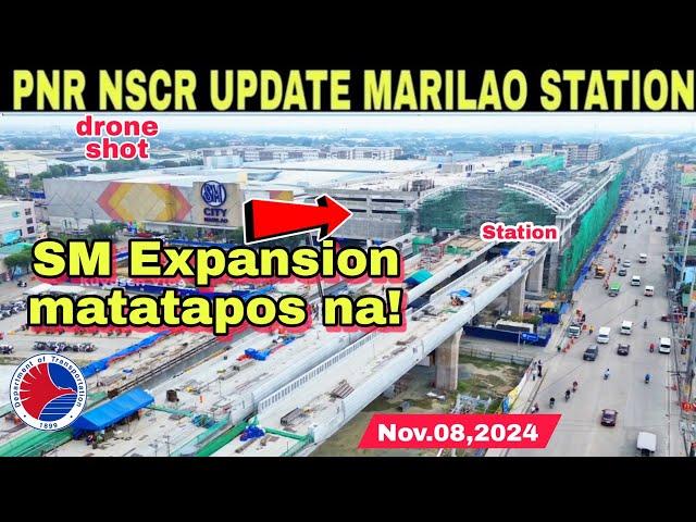 SM expansion, halos buo na!PNR NSCR UPDATE MARILAO STATION|BULACAN| Nov.08|build better more