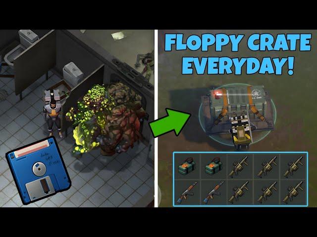 OPEN FLOPPY DISK CRATE EVERYDAY WITH THIS EASY TRICK! - LDOE - Last Day on Earth: Survival