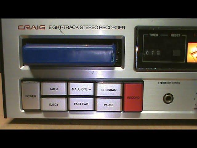 Meet Craig, my 47-year-old 8-track recorder