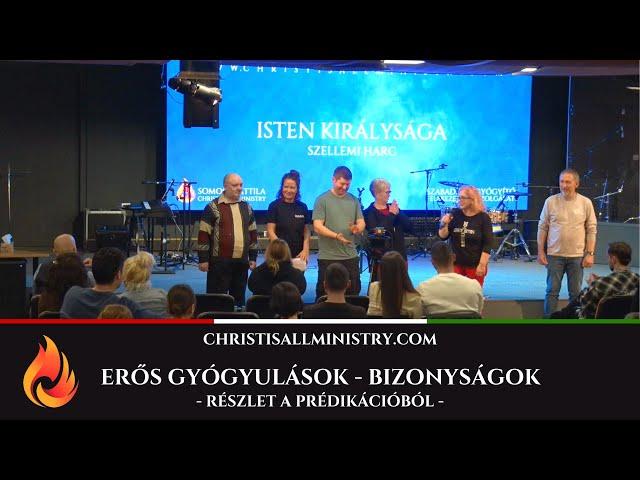 ERŐS GYÓGYULÁSOK - BIZONYSÁGOK