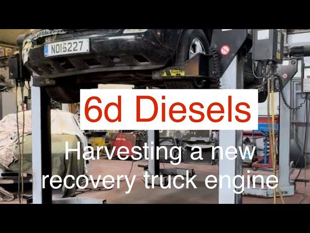 How quickly can you removed a Mercedes ml diesel engine ????