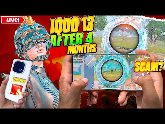 IQOO 13 5G 120 FPS HACKER BEAST DEVICE BGMI TEST WITH FPS METER | BGIS QUARTER FINALIST LIVE STREAM