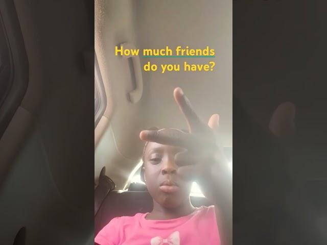 how much best  friends do you  have ‍️?