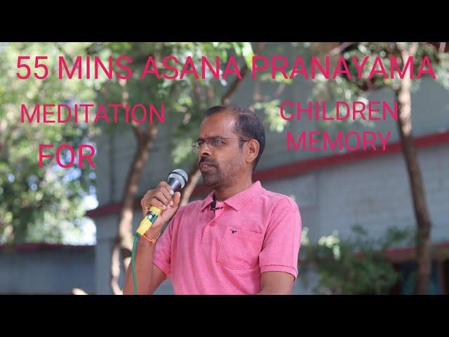 55 MINS | ASANA | PRANAYAMA | MEDITATION FOR CHILDREN | SWAMI VIVEKANANDA YOGA |