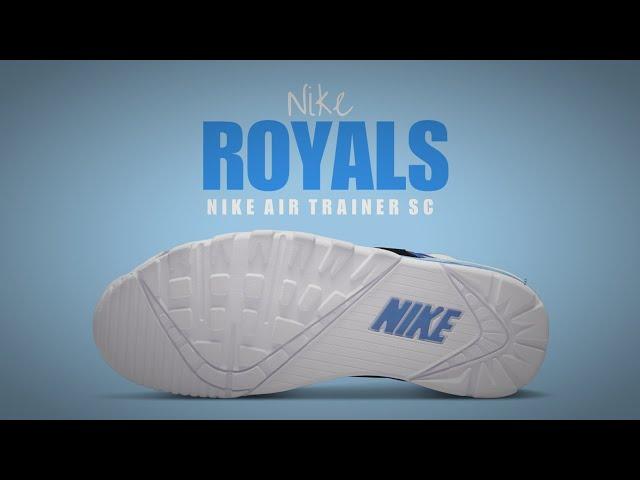 BO JACKSON'S ROYALS 2022 Nike Air Trainer SC DETAILED LOOK + PRICE