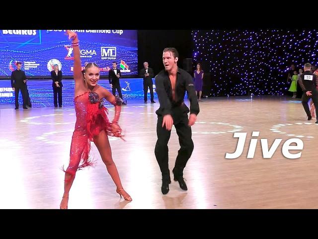 Jive. Youth-2 La (Open) final. Grand Prix Belarus 2025 / ballroom dancing