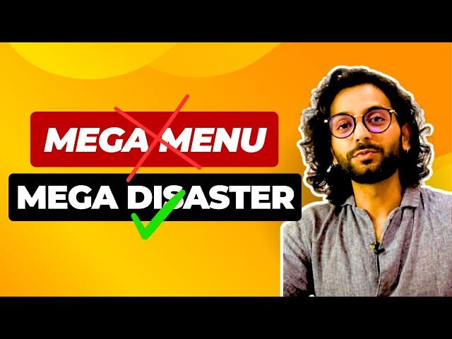 Remove Mega Menus Before They Destroy Your SEO