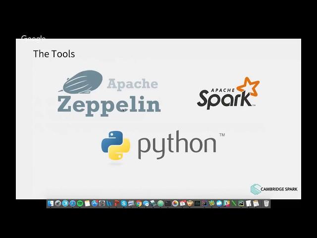 Cambridge Spark Webinar: Getting Started with Spark and Zeppelin in Python