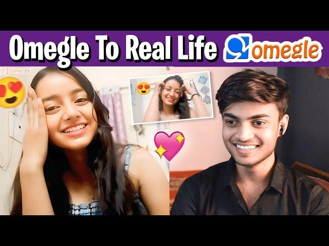 OMEGLE TO REAL LIFE WITH HER  | Indian Boy On Omegle | Ayuxiety