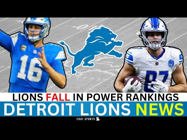 Detroit Lions Rumors: Lions FALL In NFL Power Rankings, Levi Onwuzurike RISE + Jared Goff