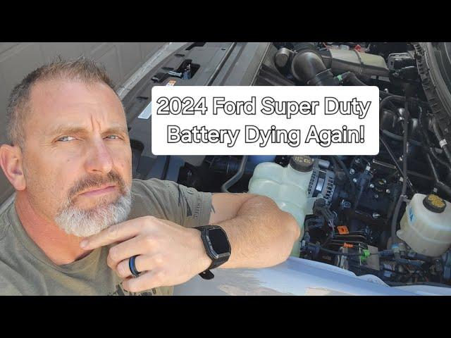 2024 Ford Super Duty Problems!   This keeps rearing it's ugly head!  7.3 Godzilla!