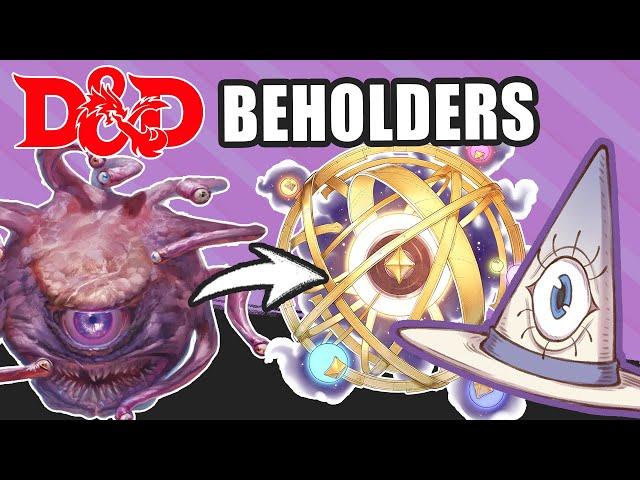 D&D Beholders Explained (and also how to make them weirder)