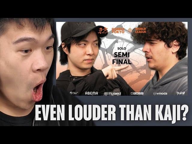 SXIN Reacts | KAJI  vs JULARD  | GRAND BEATBOX BATTLE 2024: WORLD LEAGUE | Solo Semi Final