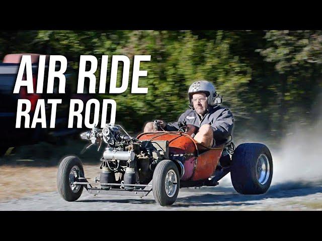 Supercharged 4 Cylinder Rat Rod First Drive!