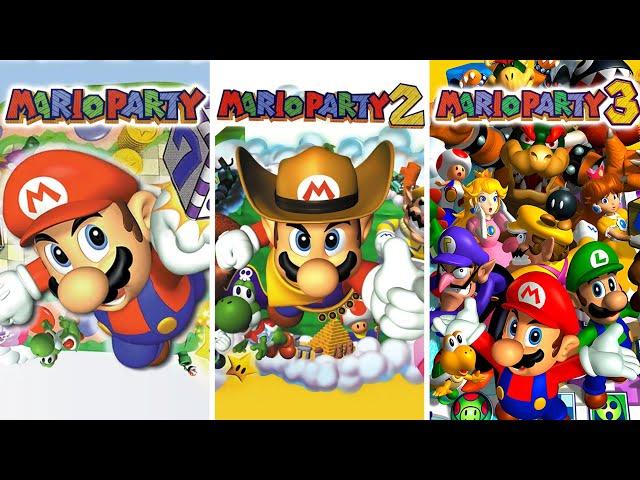 Mario Party Trilogy (N64) - Full Game Walkthrough (All 3 Games)