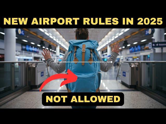 HUGE 2025 Airline Shake Up: TSA Changes and New Rules You MUST Know!