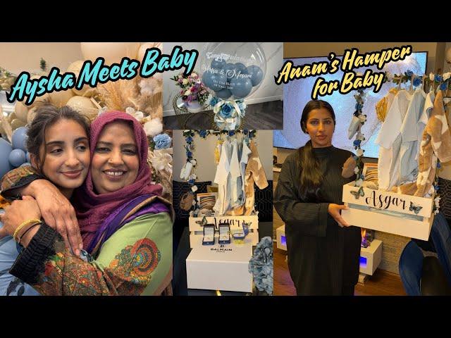 Aysha Meets Baby Asgar | Anam’s gifts  for the Baby #reflexion #viralvideo #babylove #babyboy