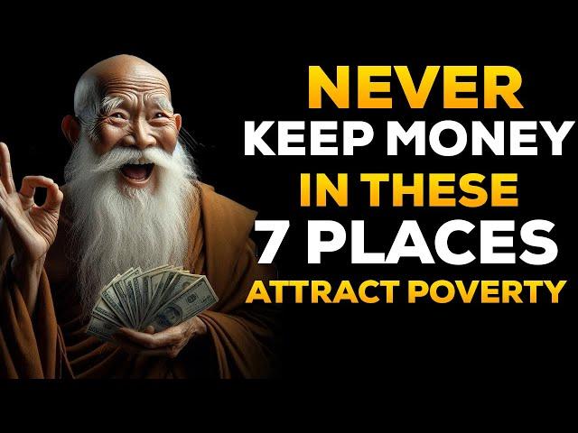 7 Places in your House that ATTRACT POVERTY if you keep money in them  BUDDHIST WISDOM