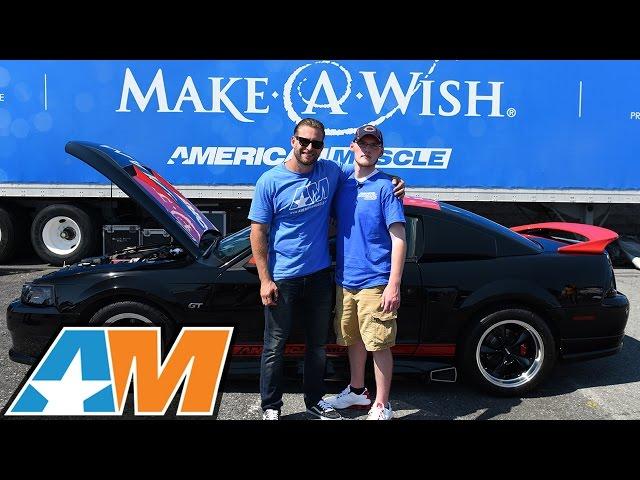 Make-A-Wish Mustang Overhaul - Justin D & Steve Voudouris of AmericanMuscle.com