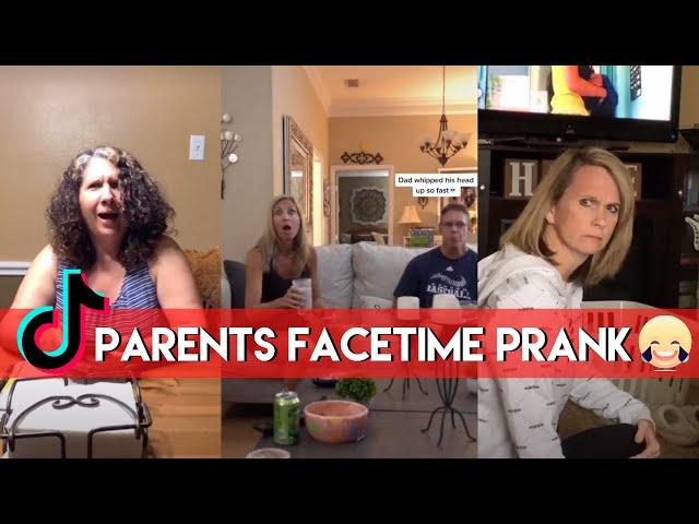 PARENTS FACETIME PRANK TIKTOK | BEST REACTIONS!