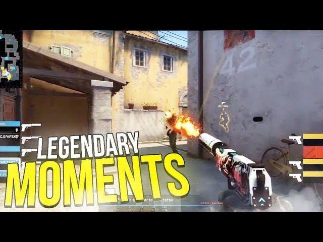 WHEN CSGO PROS MAKE LEGENDARY PLAYS (ICONIC MOMENTS)