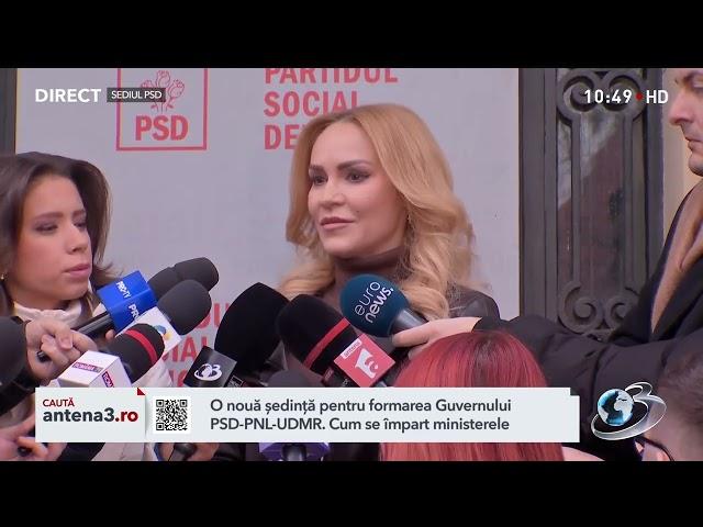 Gabriela Firea dezvăluie ce plan B are PSD în noua coaliție