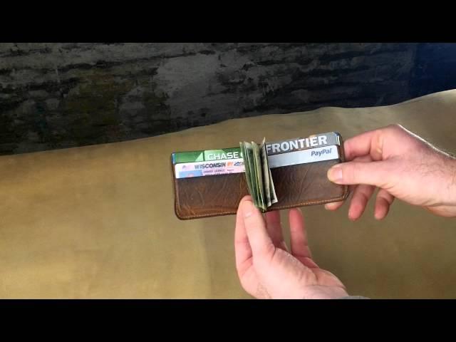 Mitchell Money Clip Wallet - A Closer Look