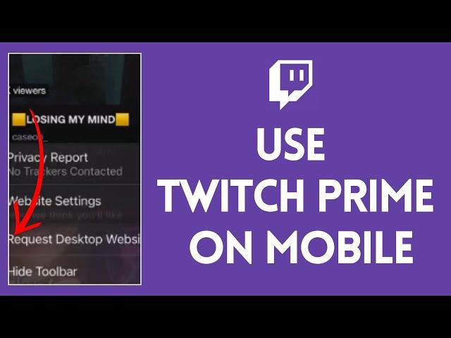 How to Use Twitch Prime on Mobile 2024 | Subscribe with Twitch Prime on Mobile