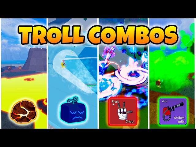 The Best Troll Combos In Blox Fruits! update 23