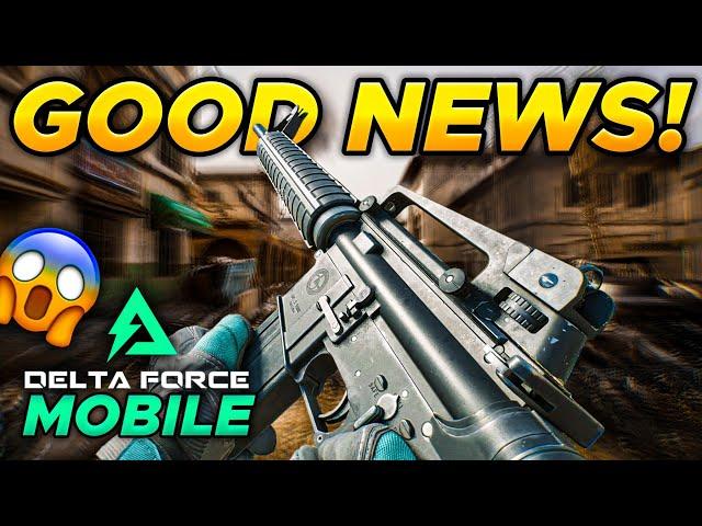GOOD NEWS for Delta Force Mobile Players & Fans..Also A BAD NEWS Too !!