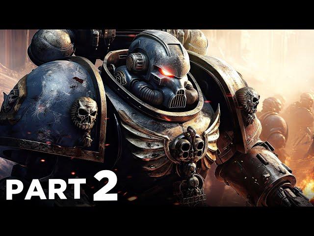 WARHAMMER 40K SPACE MARINE 2 Walkthrough Gameplay Part 2 - LICTOR & CARNIFEX BOSSES (FULL GAME)